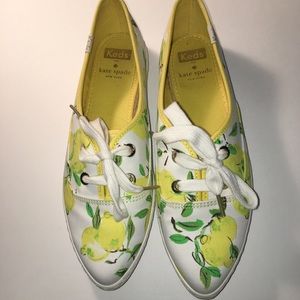Kate Spade Keds Lemon Sneakers Shoes LTD- Size 8